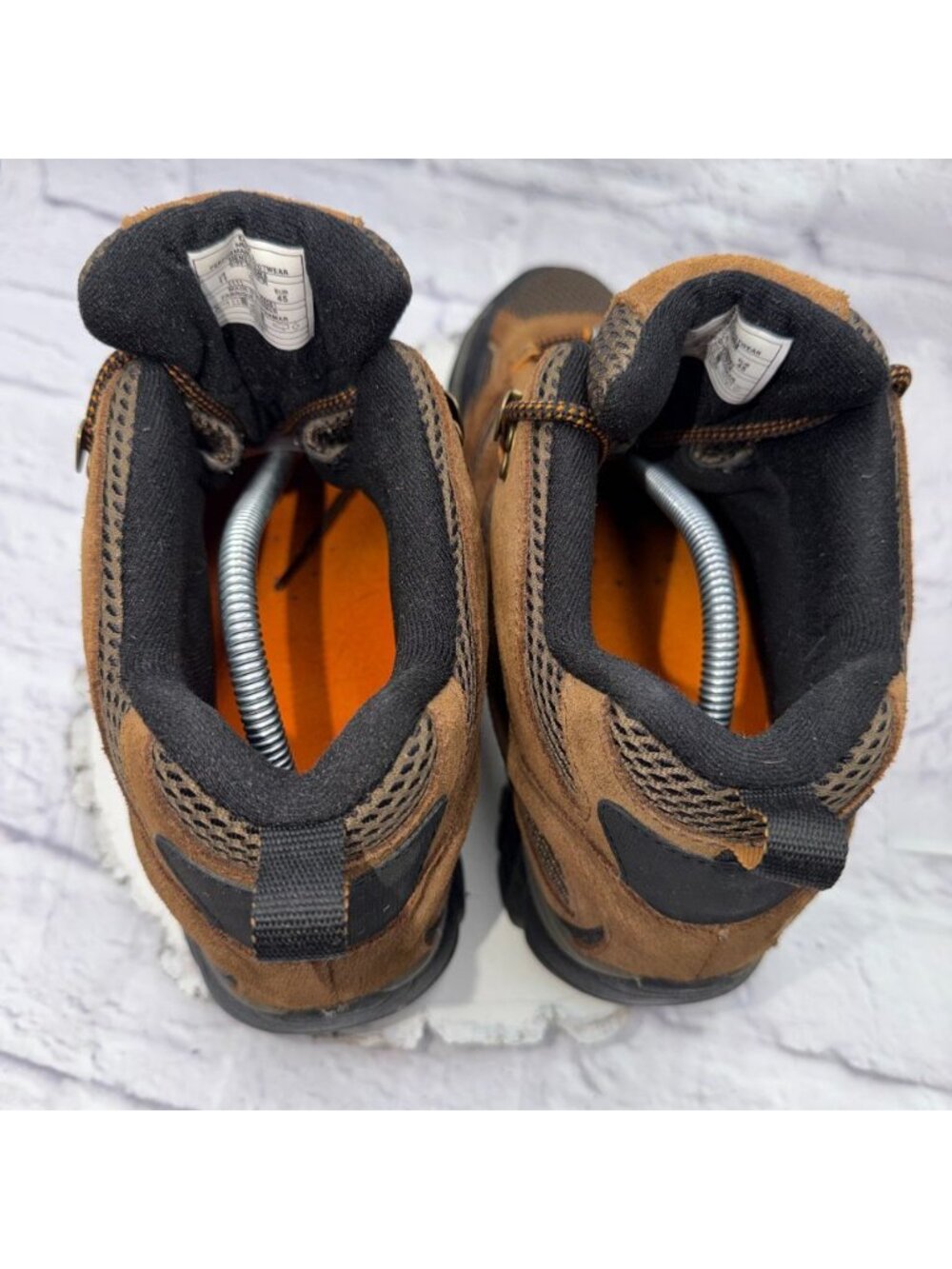 Merrell Mens Size 11 Moab 2 Mid Waterproof Hiking Boots Earth Brown J06051 - Picture 7 of 12